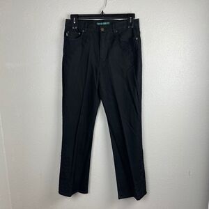 NWT Lauren Ralph Lauren Black Jeans Size 10